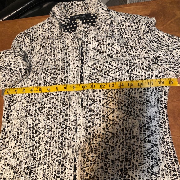 Anne Klein New York Knit Blazer - Sz 8 - Picture 10 of 10
